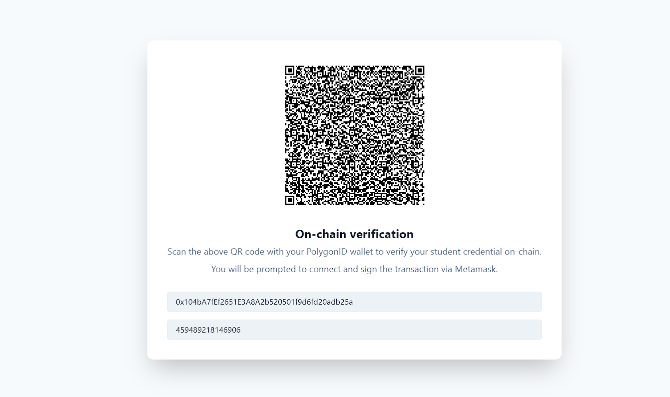 Publish On-Chain Proof